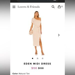 Lovers + Friends Eden Midi Dree